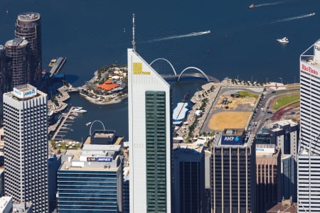 Aerial Image of PERTH CBD BUILDINGS