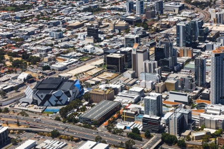 Aerial Image of PERTH RAC ARENA