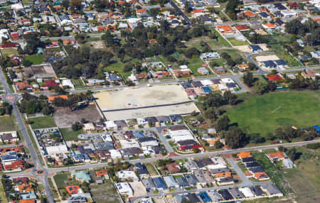 Aerial Image of EAST CANNINGTON