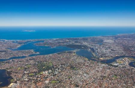 Aerial Image of PERTH FACING WEST HIGH