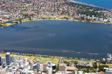 Aerial Image of NORTHBRIDGE PERTH