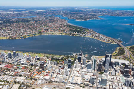 Aerial Image of NORTHBRIDGE PERTH