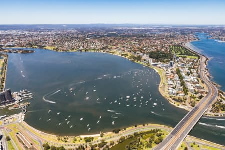 Aerial Image of SOUTH PERTH - AUSTRALIA DAY
