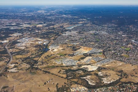 Aerial Image of HILBERT TO PERTH CBD