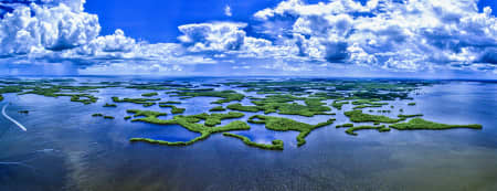 Aerial Image of TEN THOUSAND ISLANDS NATIONAL PARK, FLORIDA