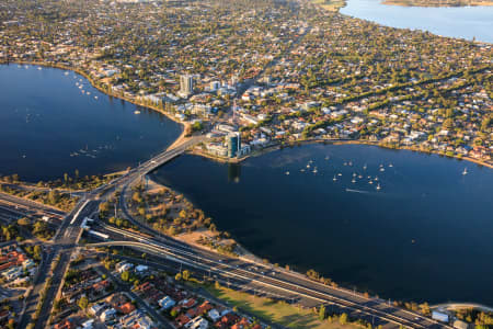 Aerial Image of CANNING BRIDGE SUNRISE