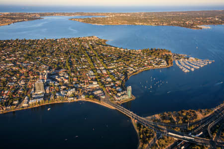 Aerial Image of CANNING BRIDGE SUNRISE