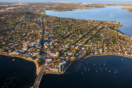 Aerial Image of CANNING BRIDGE SUNRISE