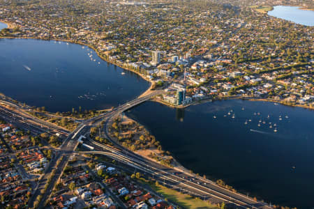 Aerial Image of CANNING BRIDGE SUNRISE