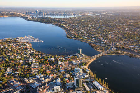 Aerial Image of CANNING BRIDGE SUNRISE