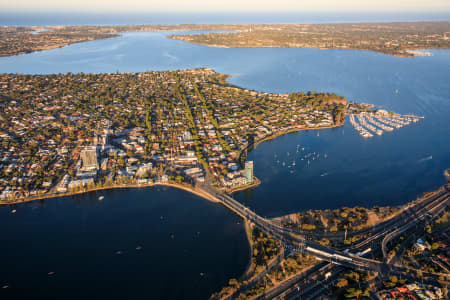 Aerial Image of CANNING BRIDGE SUNRISE