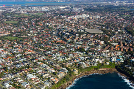 Aerial Image of MAROUBRA HOMES EARLY MORNING