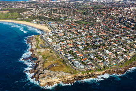 Aerial Image of MAROUBRA HOMES EARLY MORNING