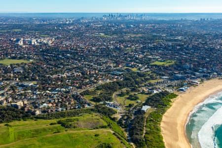 Aerial Image of MAROUBRA HOMES EARLY MORNING