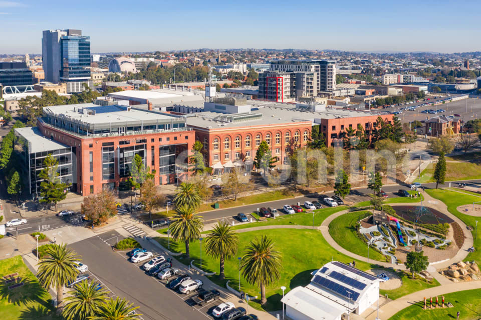 Aerial Image of Deacon University Geelong Waterfront University
