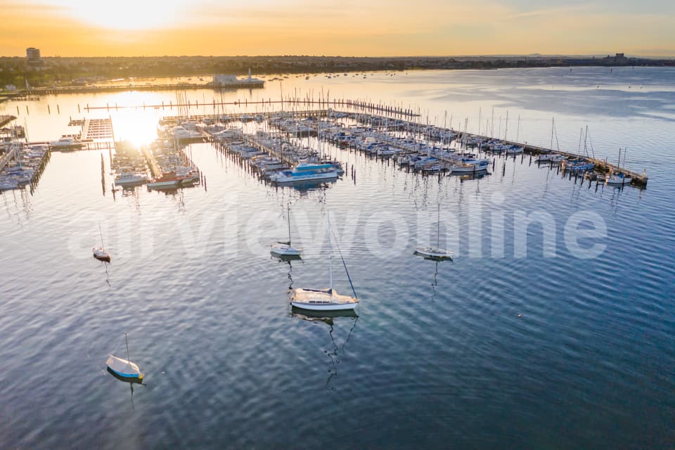 Aerial Image of Geelong Harbour