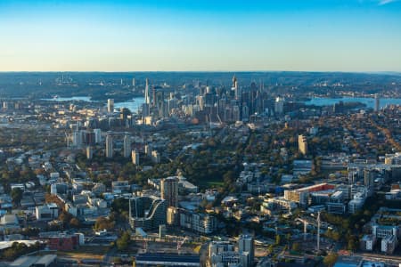 Aerial Image of GREEN SQUARE LATE AFTERNOON