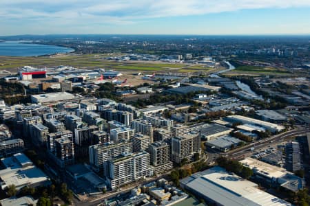 Aerial Image of MASCOT LATE AFTERNOON