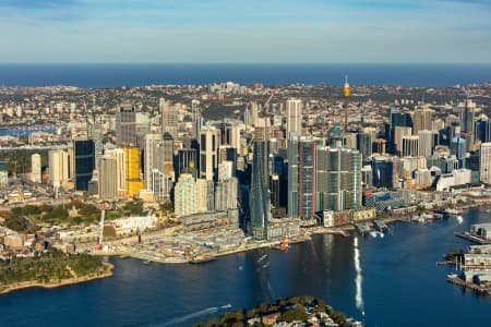 Aerial Image of BARANGAROO LATE AFTERNOON