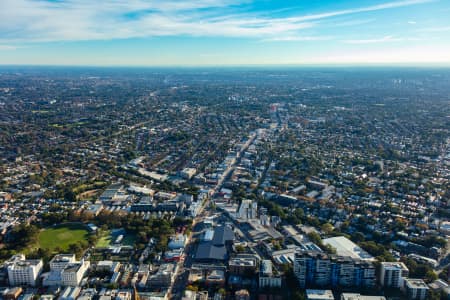 Aerial Image of ANNANDALE LATE AFTERNOON