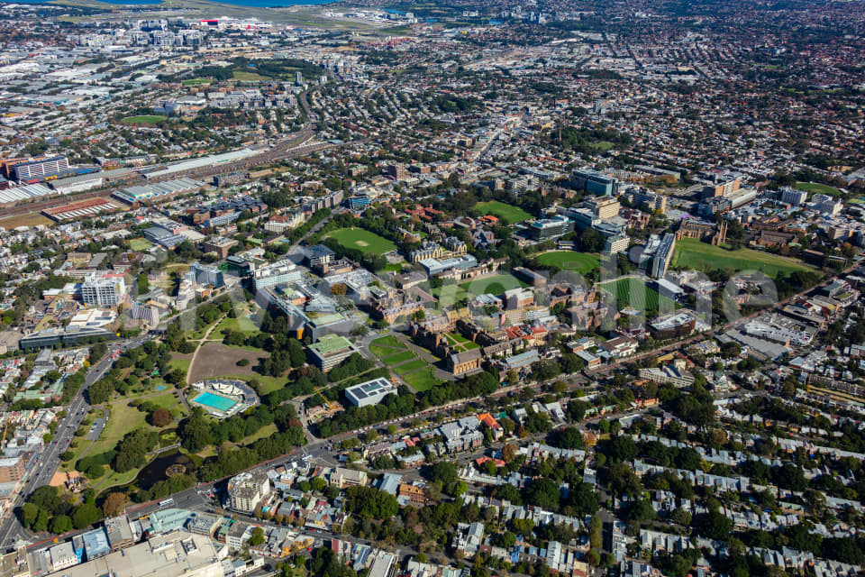 Aerial Image of The University of Sydney