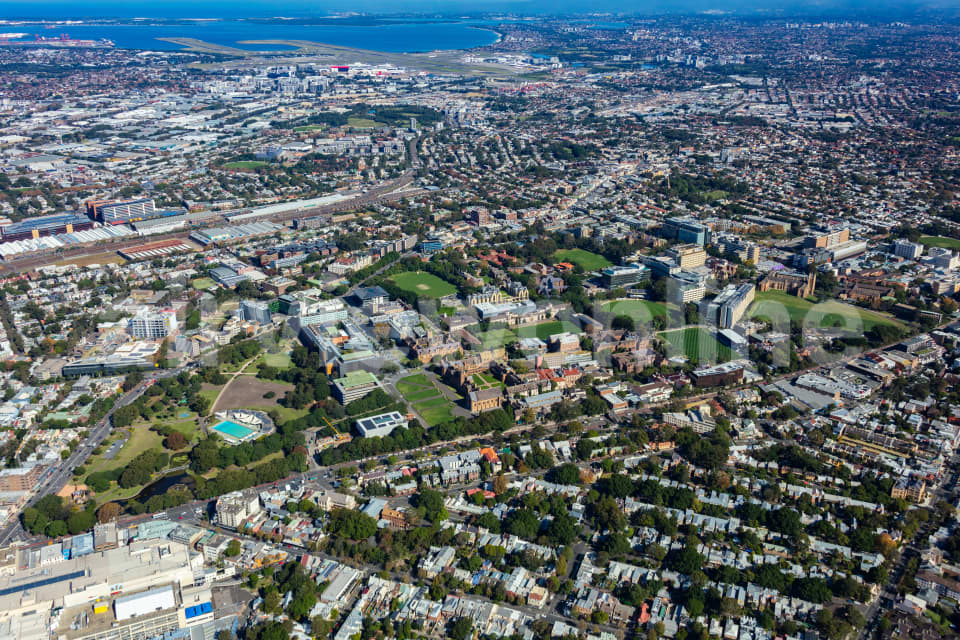 Aerial Image of The University of Sydney