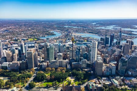 Aerial Image of SYDNEY CBD BUILDINGS