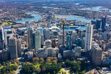 Aerial Image of SYDNEY CBD BUILDINGS