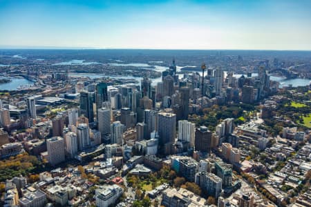 Aerial Image of SURRY HILLS TO SYDNEY CBD