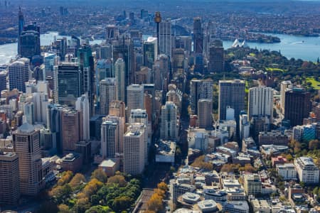 Aerial Image of SYDNEY CBD BUILDINGS