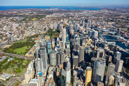 Aerial Image of SYDNEY CBD BUILDINGS