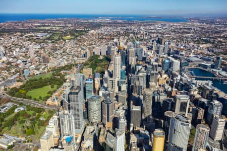 Aerial Image of SYDNEY CBD BUILDINGS