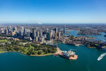 Aerial Image of SYDNEY CBD BUILDINGS