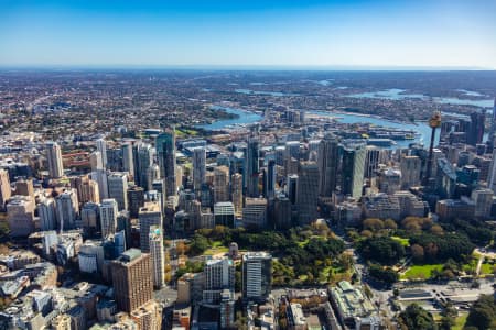 Aerial Image of SYDNEY CBD BUILDINGS