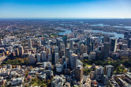 Aerial Image of SYDNEY CBD BUILDINGS