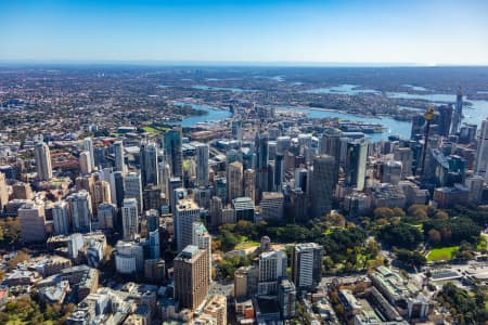 Aerial Image of SYDNEY CBD BUILDINGS