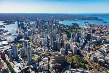 Aerial Image of SYDNEY CBD BUILDINGS