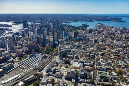 Aerial Image of SURRY HILLS TO SYDNEY CBD