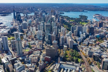 Aerial Image of SURRY HILLS TO SYDNEY CBD