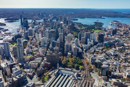 Aerial Image of SYDNEY CBD BUILDINGS