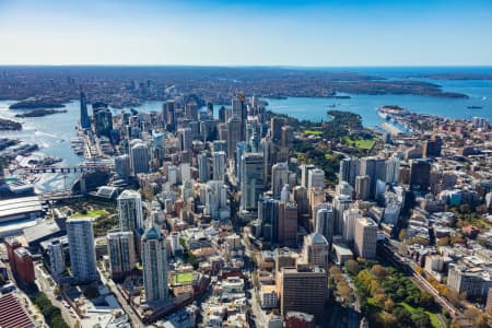 Aerial Image of DARLING QUARTER AND SYDNEY CBD