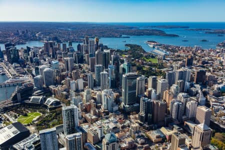 Aerial Image of DARLING QUARTER AND SYDNEY CBD