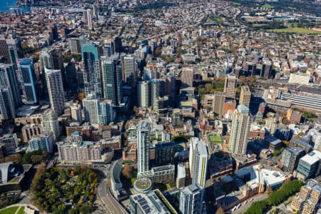 Aerial Image of DARLING QUARTER AND SYDNEY CBD