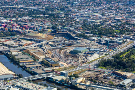 Aerial Image of WESTCONNEX DEVELOPMENT ST PETERS