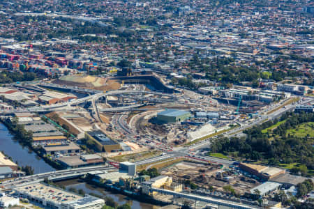 Aerial Image of WESTCONNEX DEVELOPMENT ST PETERS