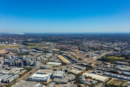 Aerial Image of WESTCONNEX DEVELOPMENT ST PETERS