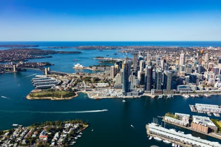 Aerial Image of BALMAIN EAST TO SYDNEY CBD