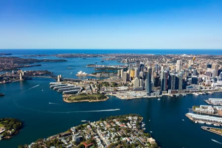 Aerial Image of BALMAIN EAST TO SYDNEY CBD