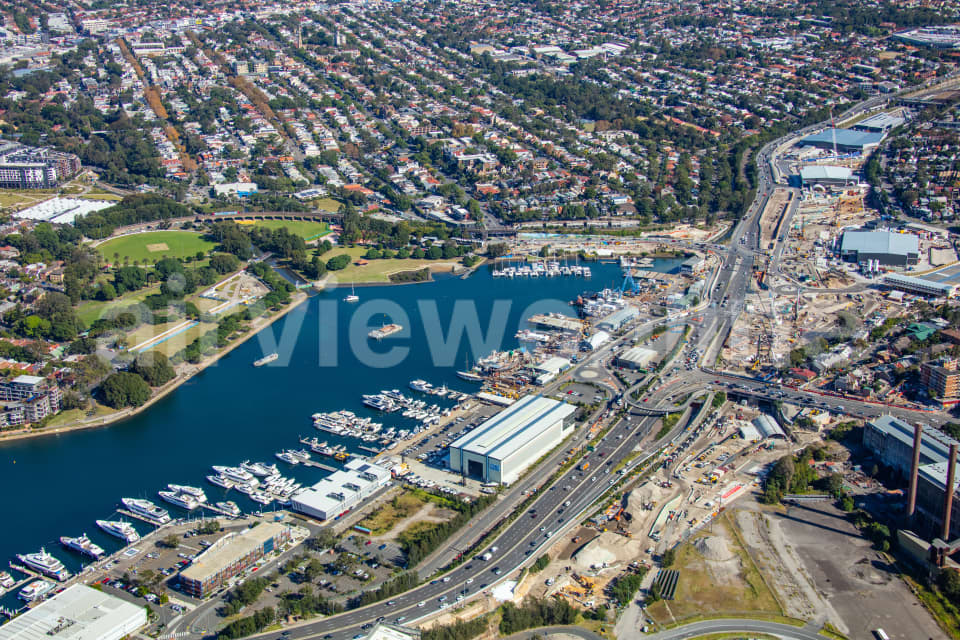 Aerial Image of Sydney Boat House