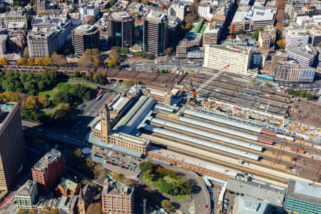 Aerial Image of CENTRAL STATION SYDNEY